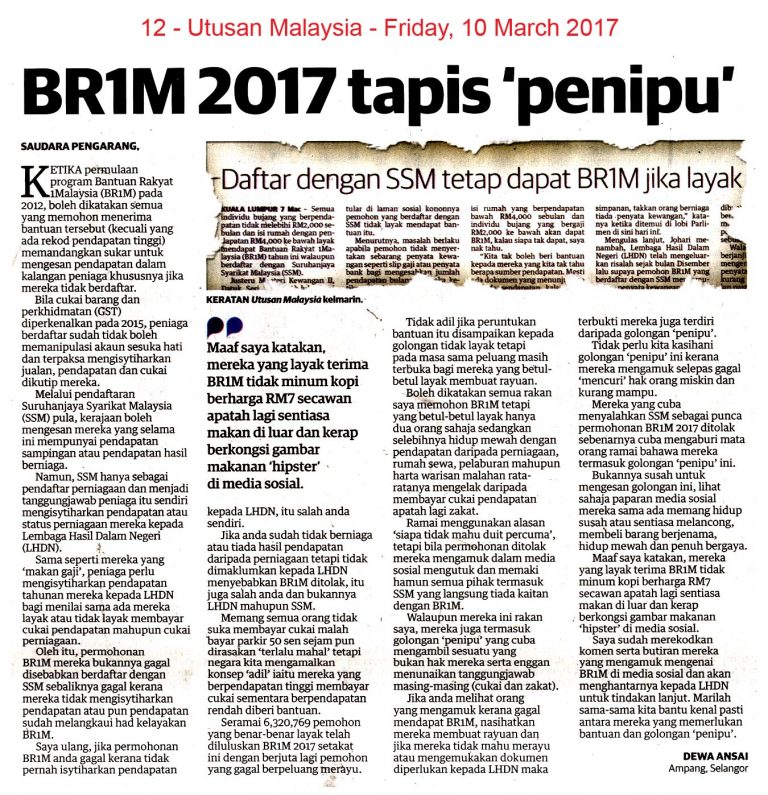 Keratan Akhbar - All Items